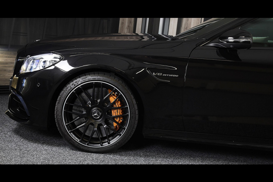 Mercedes-Benz C-Klasse AMG 63 S Premium Plus Pack / Schaalstoelen / Keramisch / Memory / Head Up / Burmester / Pano / Led / Pdc