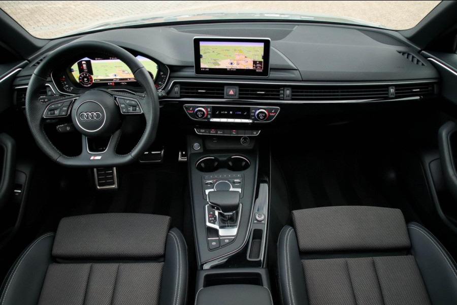 Audi A4 Avant 40 2.0TFSI S line Black Edition Facelift 190pk S-Tronic! 1e Eig|DLR|Panoramadak|Virtual Cockpit|Leder|LED|Black|19