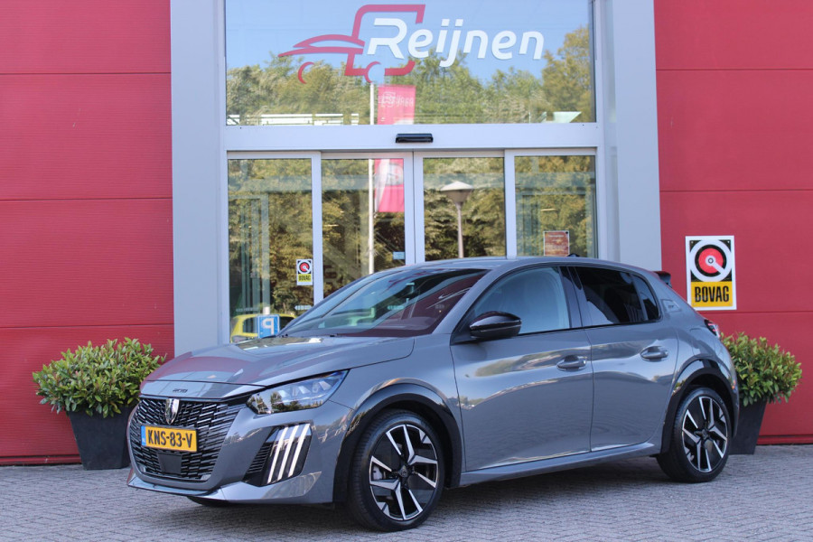 Peugeot 208 1.2 Hybrid 145PK AUTOMAAT GT PACK | ELEKTRISCH BEDIENBARE BESTUURDERSSTOEL MET MASSAGE FUNCTIE | ALCANTARA BEKLEDING | STOEL VERWARMING | CRUISE CONTROL | DAB+ RADIO | APPLE CARPLAY/ANDROID AUTO | FULL LED KOPLAMPEN | KEYLESS ENTRY/START | 17" LICHTMETALEN VELGEN | CLIMATE CONTROL | PARKEERSENSOREN VOOR + ACHTER | ACHTERUITRIJ CAMERA |