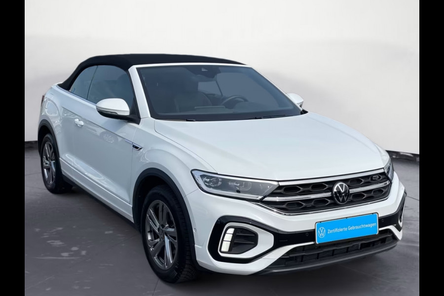 Volkswagen T-Roc Cabrio 1.5 TSI R-Line ** LED, NAVI+, ACC, TREKH, SPIEGEL- & WINTER-PACK, 17-inch LMV ** 1e EIG - VW-AG - UNFALLFREI ** ** INFORMEER OOK NAAR ONZE AANTREKKELIJKE FINANCIAL-LEASE TARIEVEN **