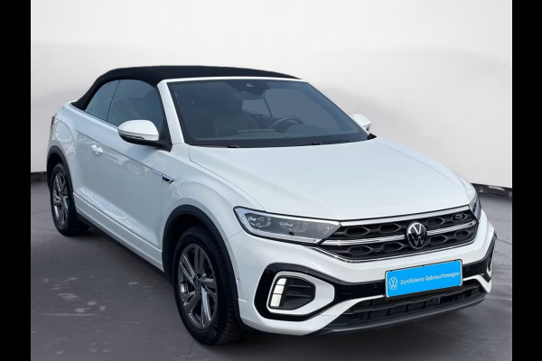 Volkswagen T-Roc Cabrio 1.5 TSI R-Line ** LED, NAVI+, ACC, TREKH, SPIEGEL- & WINTER-PACK, 17-inch LMV ** 1e EIG - VW-AG - UNFALLFREI ** ** INFORMEER OOK NAAR ONZE AANTREKKELIJKE FINANCIAL-LEASE TARIEVEN **