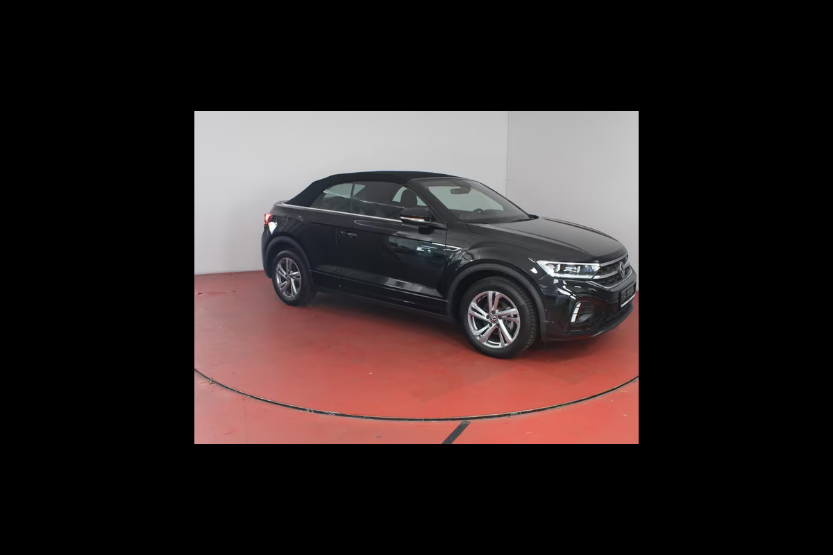 Volkswagen T-Roc Cabrio 1.5 TSI R-Line ** LED, NAVI+, ACC, TREKH, SPIEGEL- & WINTER-PACK, 17-inch LMV ** 1e EIG - VW-AG - UNFALLFREI ** ** INFORMEER OOK NAAR ONZE AANTREKKELIJKE FINANCIAL-LEASE TARIEVEN **