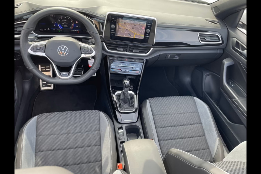 Volkswagen T-Roc Cabrio 1.5 TSI R-Line ** LED, NAVI+, ACC, TREKH, SPIEGEL- & WINTER-PACK, 17-inch LMV ** 1e EIG - VW-AG - UNFALLFREI ** ** INFORMEER OOK NAAR ONZE AANTREKKELIJKE FINANCIAL-LEASE TARIEVEN **