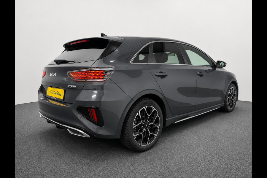 Kia Ceed 1.0 T-GDi GT-Line Panoramadak Navigatie Apple Carplay Android Auto Camera Parkeerhulp achter Adaptive Cruise Control Stoel- en stuurverwarming Stoelventilatie Dodehoekassistent Climate Control Lichtmetalen velgen