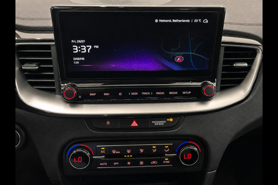 Kia Ceed 1.0 T-GDi GT-Line Panoramadak Navigatie Apple Carplay Android Auto Camera Parkeerhulp achter Adaptive Cruise Control Stoel- en stuurverwarming Stoelventilatie Dodehoekassistent Climate Control Lichtmetalen velgen