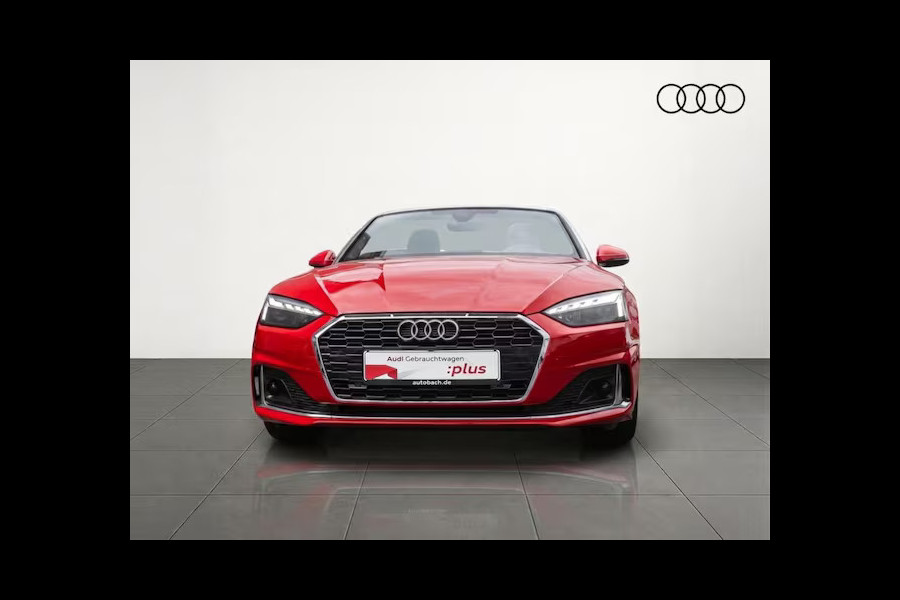 Audi A5 Cabriolet 40 Tfsi (150kW/204pk) ** MATRIX, LEDER/ALC, NEKVERW, MASSAGE, 18-inch LMV, ** UFALLFREI - AUDI ONDERH. ** ** INFORMEER OOK NAAR ONZE AANTREKKELIJKE FINANCIAL-LEASE TARIEVEN **