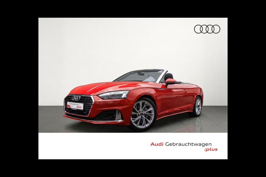 Audi A5 Cabriolet 40 Tfsi (150kW/204pk) ** MATRIX, LEDER/ALC, NEKVERW, MASSAGE, 18-inch LMV, ** UFALLFREI - AUDI ONDERH. ** ** INFORMEER OOK NAAR ONZE AANTREKKELIJKE FINANCIAL-LEASE TARIEVEN **