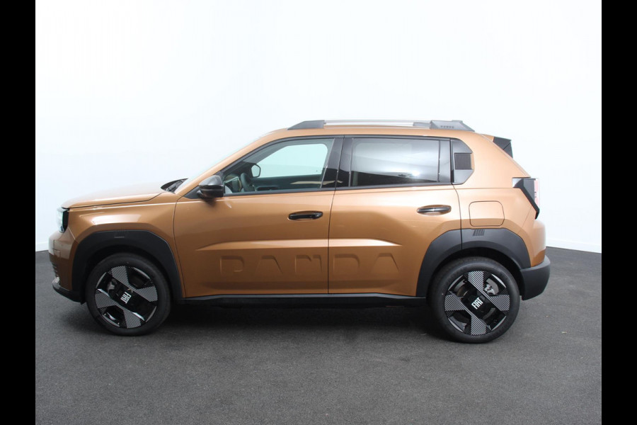 Fiat Grande Panda La Prima 7.4 kW 44 kWh Cruise control Cruise control Achteruitrijcamera Voorstoelen verwarmd Stuurverwarming Parkeersensoren Apple Carplay/ Android Auto