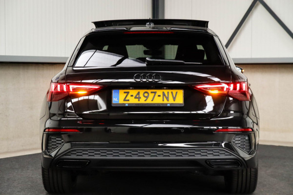 Audi A3 Sportback 40 TFSI e PHEV S Edition S-line 204pk S-Tronic! 1e|DLR|Panoramadak|Virtual Cockpit|Kuipstoelen|LED Matrix|Black