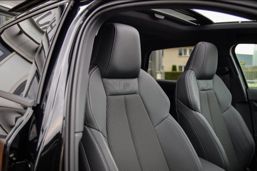 Audi A3 Sportback 40 TFSI e PHEV S Edition S-line 204pk S-Tronic! 1e|DLR|Panoramadak|Virtual Cockpit|Kuipstoelen|LED Matrix|Black