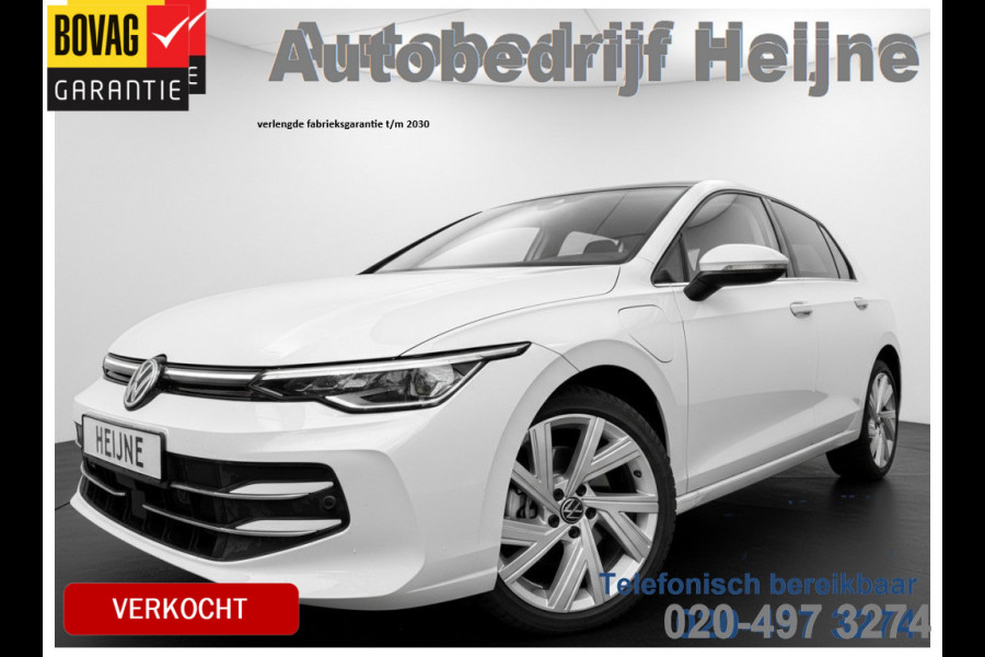 Volkswagen Golf 1.5 eHybrid 204PK PHEV STYLE EDITION CAMERA/NAVI/HEAD-UP/CARPLAY *verlengde fabrieksgarantie t/m2030*