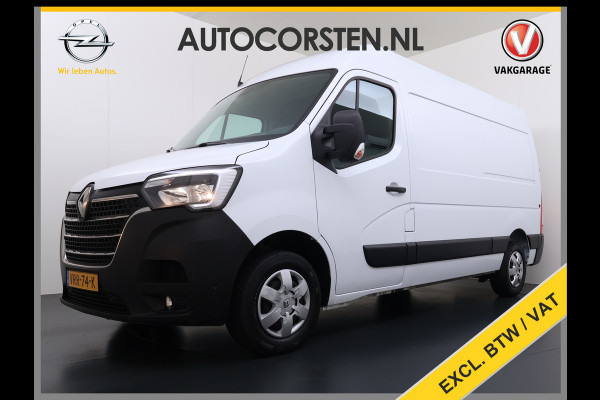 Renault Master T35 2.3 dCi 150 L2H2 Camera Navi Dab Trekhaak Lane-dep. Treeplanken Apple/Android CruiseControl Pdc Elek.Ramen/Spiegels Aut.Verlichting Start/Stop Armsteun Mistlampen Energy Comfort