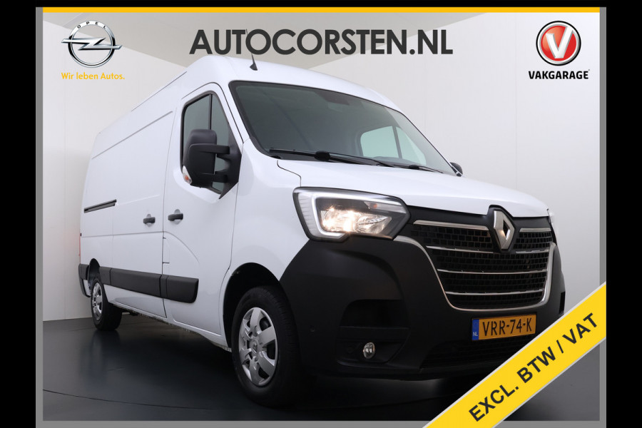 Renault Master T35 2.3 dCi 150 L2H2 Camera Navi Dab Trekhaak Lane-dep. Treeplanken Apple/Android CruiseControl Pdc Elek.Ramen/Spiegels Aut.Verlichting Start/Stop Armsteun Mistlampen Energy Comfort