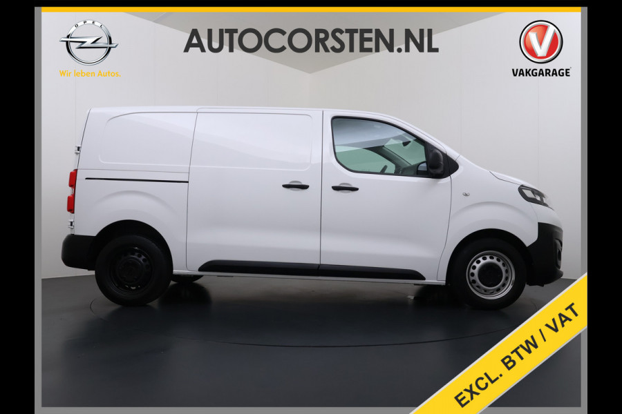 Opel Vivaro 2.0D145pk L2H1 3-Pers.Trekh.Navi PDC Apple Carplay Android EURO6 Airco Cruise Control Edition CDTi Regen-Lichtsensor Betonplex Vloer Wandbetimmering Schuifdeur 2.500KG Trekgewicht Origineel Nederlandse Bus