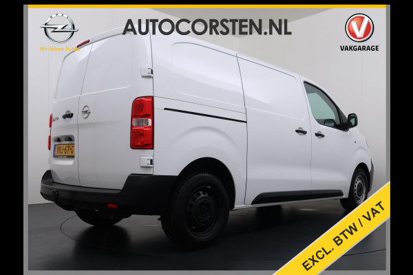 Opel Vivaro 2.0D145pk L2H1 3-Pers.Trekh.Navi PDC Apple Carplay Android EURO6 Airco Cruise Control Edition CDTi Regen-Lichtsensor Betonplex Vloer Wandbetimmering Schuifdeur 2.500KG Trekgewicht Origineel Nederlandse Bus