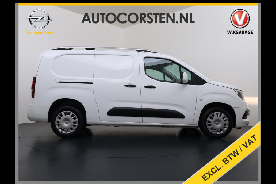 Opel Combo D 131PK L2H1 Navi Camera Trekhaak Euro 6 Dakrails Airco Cruise Control Pdc DAB Edition Schuifdeur Betonplex Vloer Wandbetimmering 1.5D 1.200KG Trekgewicht 1e Eigenaar Zeer compleet!