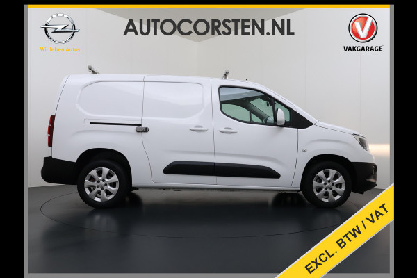 Opel Combo 1.5D 131PK Automaat L2H1 Navi Airco Pdc Dakdragers Apple Carplay Android Auto Cruise DAB Edition Schuifdeur Betonplex Wandbetimmering Bott Inbouwkast Regen-Lichtsensor 1e Eigenaar Origineel Nederlandse Bedrijfswagen