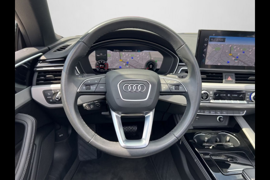 Audi A5 Cabriolet 40 Tfsi S-LINE (150kW/204pk) ** MATRIX, LEDER, ACC, NEKVERW, MASSAGE, 20-inch LMV, ** 1e EIG - UNFALLFREI ** ** INFORMEER OOK NAAR ONZE AANTREKKELIJKE FINANCIAL-LEASE TARIEVEN **