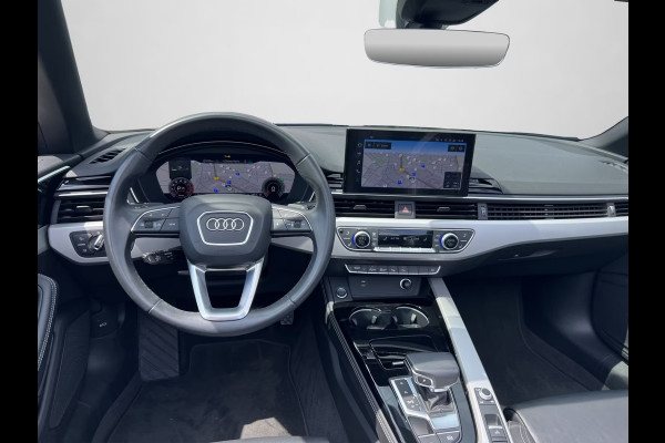 Audi A5 Cabriolet 40 Tfsi S-LINE (150kW/204pk) ** MATRIX, LEDER, ACC, NEKVERW, MASSAGE, 20-inch LMV, ** 1e EIG - UNFALLFREI ** ** INFORMEER OOK NAAR ONZE AANTREKKELIJKE FINANCIAL-LEASE TARIEVEN **
