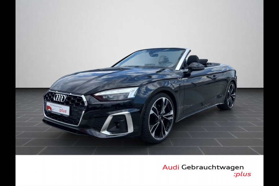 Audi A5 Cabriolet 40 Tfsi S-LINE (150kW/204pk) ** MATRIX, LEDER, ACC, NEKVERW, MASSAGE, 20-inch LMV, ** 1e EIG - UNFALLFREI ** ** INFORMEER OOK NAAR ONZE AANTREKKELIJKE FINANCIAL-LEASE TARIEVEN **