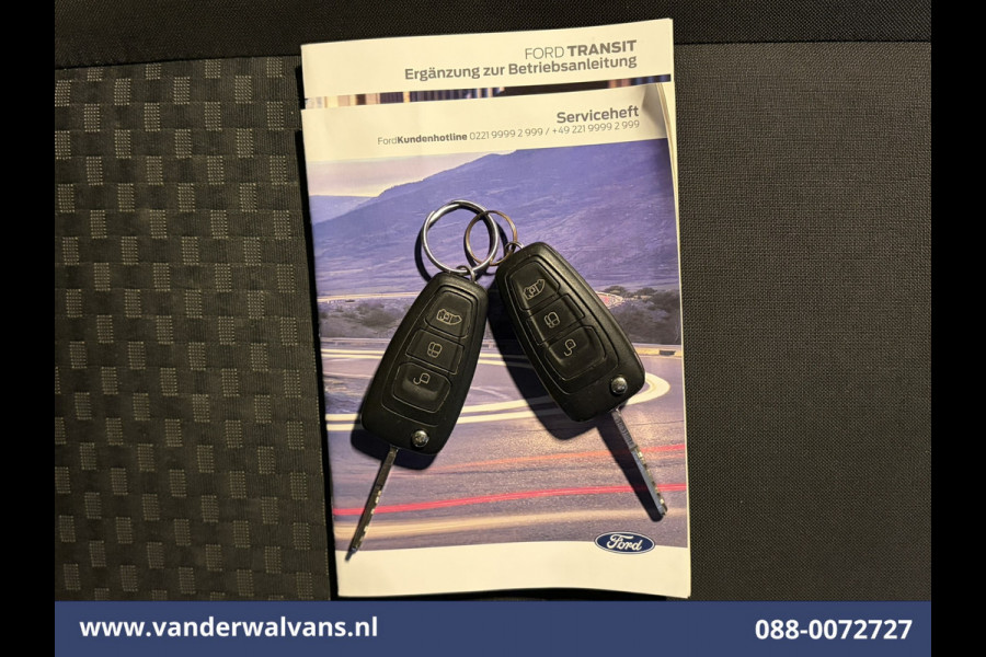 Ford Transit 2.0 TDCI 130pk L3H2 Euro6 Airco | Cruisecontrol | Camera | Parkeersensoren Verwarmde voorruit, Bijrijdersbank