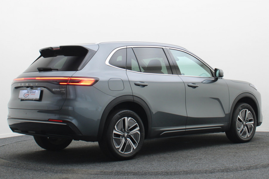 GEELY Starray EM-i 1.5 Pro Plug-in Hybrid Leer, 360° Camera, ICC, Dodehoeksensor, Keyless, Stuur-/Stoelverwarming
