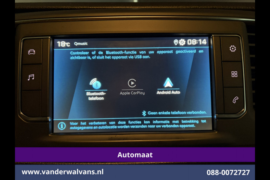 Peugeot Expert 2.0 Blue HDI 123pk Automaat L2H1 Euro6 Airco | Cruisecontrol | Apple Carplay | Android Auto Parkeersensoren