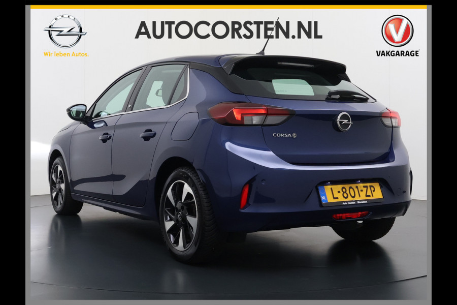 Opel CORSA-E 5Drs Elegance 50kWh Warmtepomp Navi Ecc Apple Carplay Android Auto Pdc Cruise Control SOH 90% Keyless Regen-Lichtsensor Lmv Led Isofix DAB Bluetooth Lane Assist 1e Eigenaar Origineel Nederlandse Auto