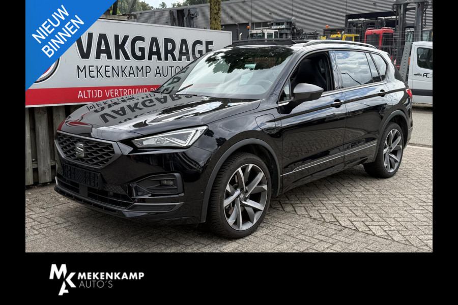 Seat Tarraco 1.4 TSI e-Hybrid PHEV FR Business Intense 20"/Panoramadak/Trekhaak/Camera/Keyless/Dodehoek/Elektrische klep/Stuur + stoelverwarming v+a