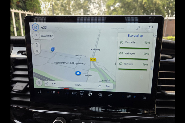 Ford E-Transit 350 L3 Trend 68Kwh Open Laadbak Airco  Achteruitrijcamera Navigatie