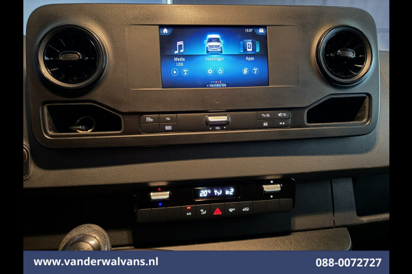 Mercedes-Benz Sprinter 315 CDI 150pk L2H2 Euro6 Airco | Camera | Apple Carplay | Android Auto Parkeersensoren, 270 Graden Achterdeuren, Bijrijdersbank