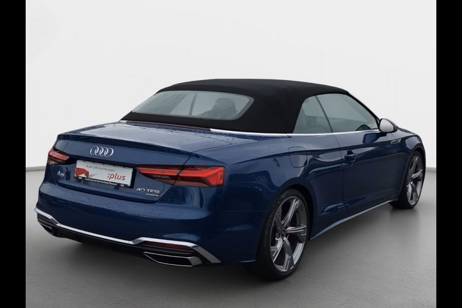 Audi A5 Cabriolet 40 TFSI Quattro S-LINE ** MATRIX, S-SPORTST, ACC, WINTER 20-inch LMV, MEMORY, MASSAGE ** Ex AUDI-AG ** ** INFORMEER OOK NAAR ONZE AANTREKKELIJKE FINANCIAL-LEASE TARIEVEN **