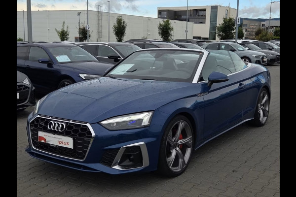 Audi A5 Cabriolet 40 TFSI Quattro S-LINE ** MATRIX, S-SPORTST, ACC, WINTER 20-inch LMV, MEMORY, MASSAGE ** Ex AUDI-AG ** ** INFORMEER OOK NAAR ONZE AANTREKKELIJKE FINANCIAL-LEASE TARIEVEN **