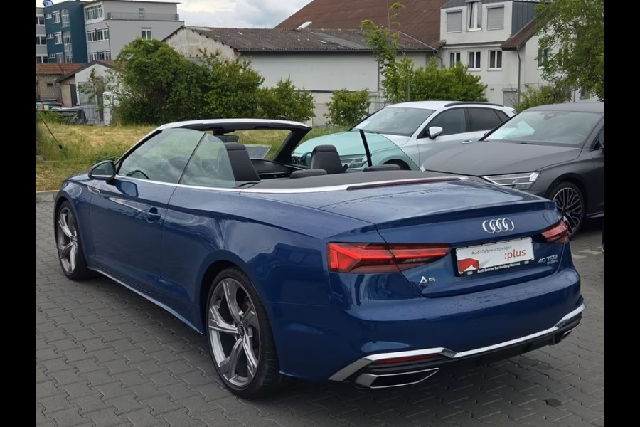 Audi A5 Cabriolet 40 TFSI Quattro S-LINE ** MATRIX, S-SPORTST, ACC, WINTER 20-inch LMV, MEMORY, MASSAGE ** Ex AUDI-AG ** ** INFORMEER OOK NAAR ONZE AANTREKKELIJKE FINANCIAL-LEASE TARIEVEN **