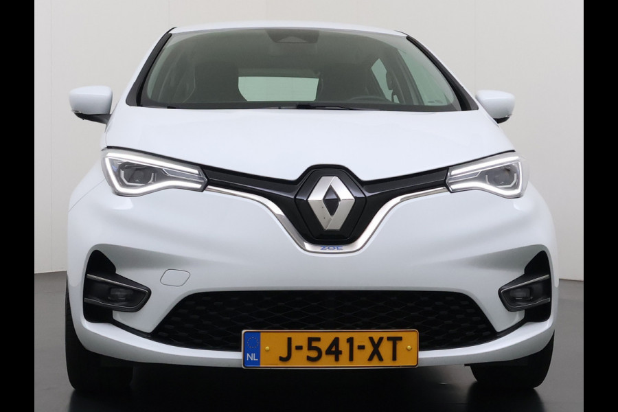 Renault ZOE R135 Zen **52kWh** Warmtepomp Eigen Accu Navi Ecc Apple Carplay/Android Auto Keyless Bluetooth Cruise Control Pdc SOH 76% Regen-Lichtsensor Led Lmv Isofix Lane Assist 1e Eigenaar Dealeronderhouden Origineel Nederlandse Auto