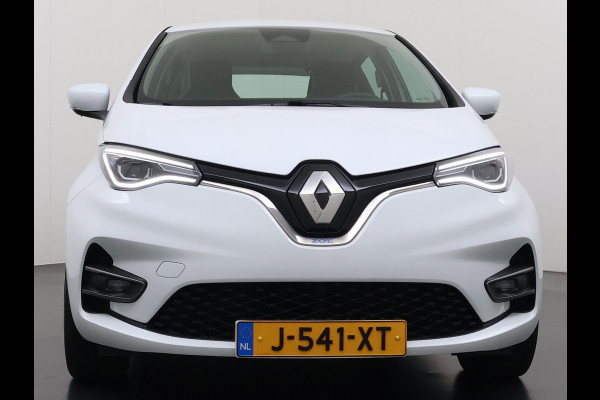 Renault ZOE R135 Zen **52kWh** Warmtepomp Eigen Accu Navi Ecc Apple Carplay/Android Auto Keyless Bluetooth Cruise Control Pdc SOH 76% Regen-Lichtsensor Led Lmv Isofix Lane Assist 1e Eigenaar Dealeronderhouden Origineel Nederlandse Auto