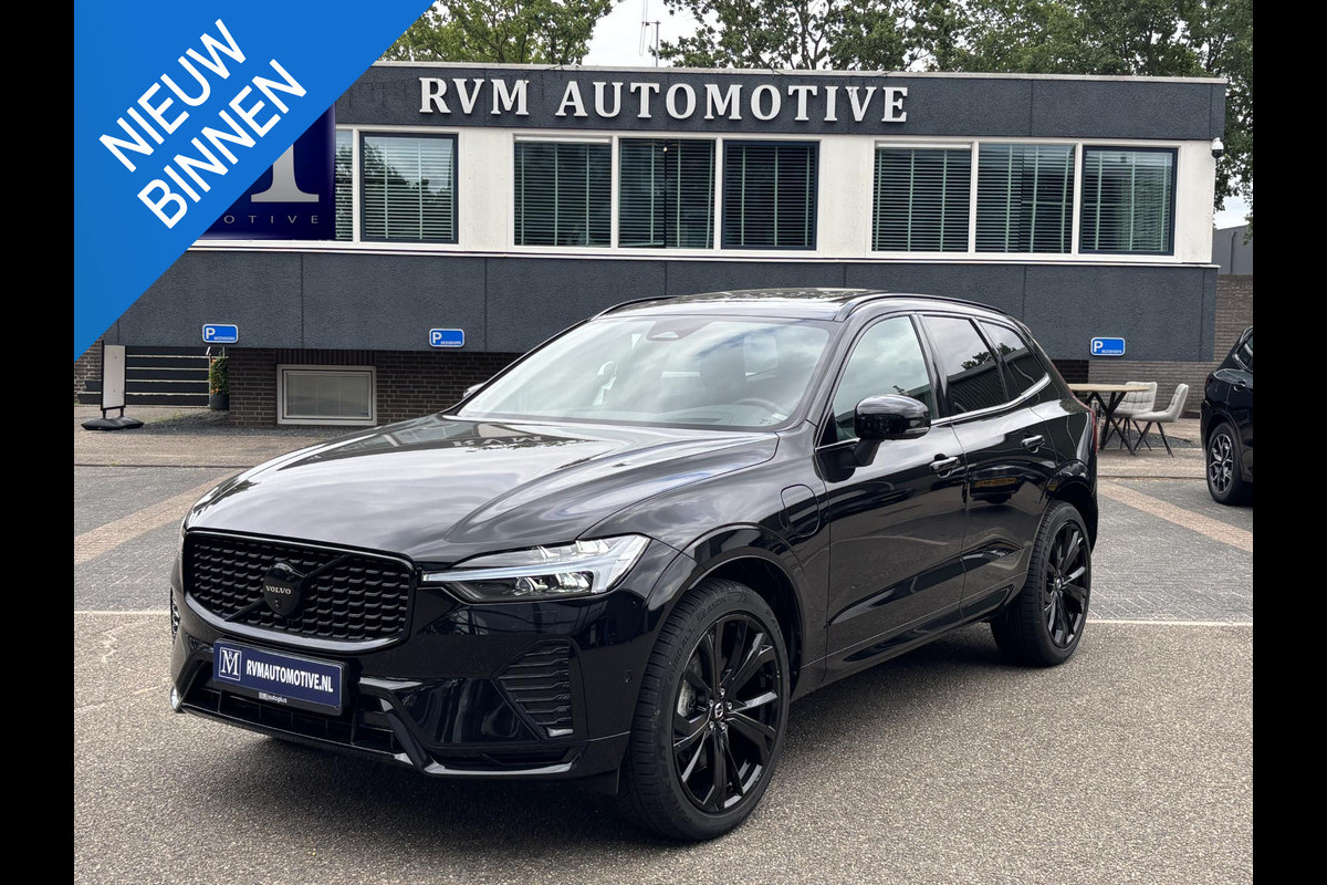 Volvo XC60 2.0 T6 Plug-in hybrid AWD Plus Black Edition LIGHTING PACK | 360 GRADEN CAMERA | HARMAN/KARDON AUDIO | HEAD-UP DISPLAY | PANORAMA DAK| VOLVO DEALER ONDERHOUDEN|