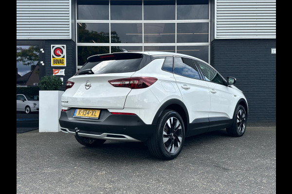 Opel Grandland X 1.2 Turbo Elegance, Automaat, Bluetooth, CarPlay, Camera, Cruise, Trekhaak, Lane, Navi, PDC, NAP