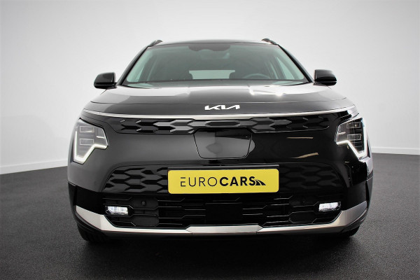 Kia Niro EV DynamicPlusLine 64.8 kWh SOH 100% Navigatie Half Leder Schuif-kantel dak Elektrische bedienbare achterklep DAB Led Camera