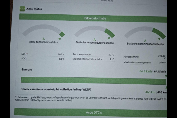 Kia Niro EV DynamicPlusLine 64.8 kWh SOH 100% Navigatie Half Leder Schuif-kantel dak Elektrische bedienbare achterklep DAB Led Camera