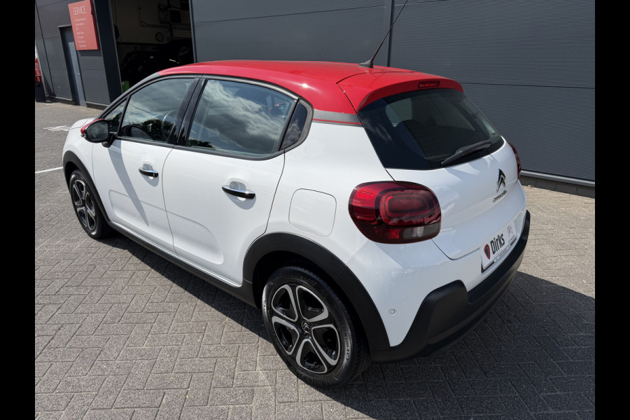 Citroën C3 82pk Shine (Camera - Keyless Entry - Dodehoek detectie - Automatische Airco - Navigatie - Apple Carplay - DAB)