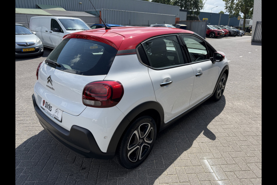 Citroën C3 82pk Shine (Camera - Keyless Entry - Dodehoek detectie - Automatische Airco - Navigatie - Apple Carplay - DAB)