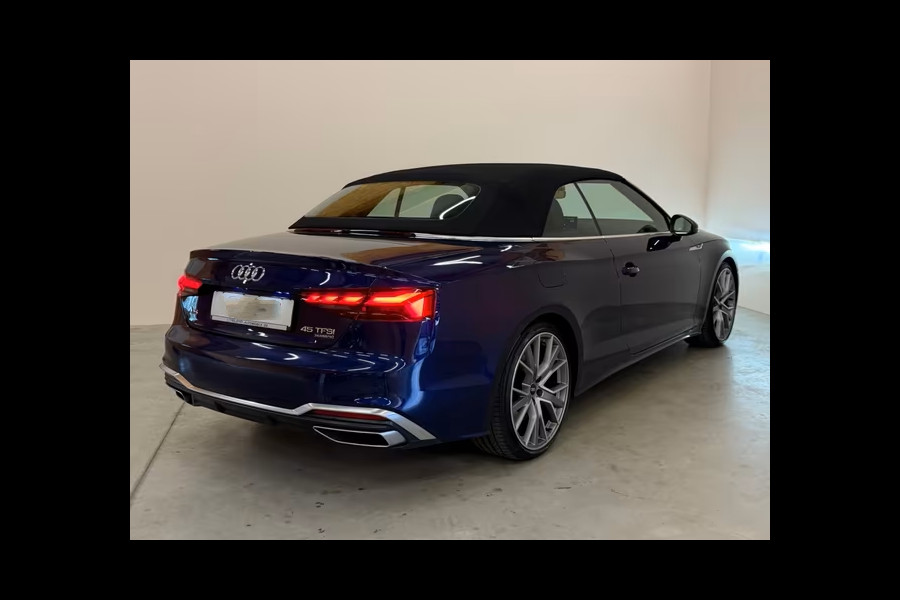 Audi A5 Cabriolet 45 TFSI Quattro S-LINE ** LED, LEDER, VIRTUAL, NEKVERW, ACC, KEYLESS, 20-inch LMV ** UNFALLFREI - AUDI ONDERH ** ** INFORMEER OOK NAAR ONZE AANTREKKELIJKE FINANCIAL-LEASE TARIEVEN **