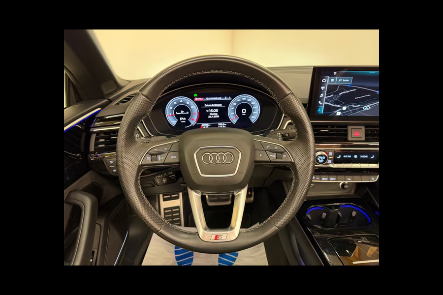 Audi A5 Cabriolet 45 TFSI Quattro S-LINE ** LED, LEDER, VIRTUAL, NEKVERW, ACC, KEYLESS, 20-inch LMV ** UNFALLFREI - AUDI ONDERH ** ** INFORMEER OOK NAAR ONZE AANTREKKELIJKE FINANCIAL-LEASE TARIEVEN **