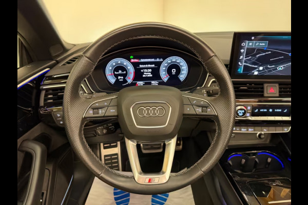 Audi A5 Cabriolet 45 TFSI Quattro S-LINE ** LED, LEDER, VIRTUAL, NEKVERW, ACC, KEYLESS, 20-inch LMV ** UNFALLFREI - AUDI ONDERH ** ** INFORMEER OOK NAAR ONZE AANTREKKELIJKE FINANCIAL-LEASE TARIEVEN **