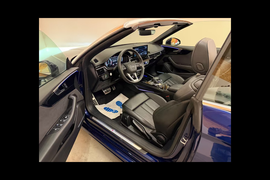 Audi A5 Cabriolet 45 TFSI Quattro S-LINE ** LED, LEDER, VIRTUAL, NEKVERW, ACC, KEYLESS, 20-inch LMV ** UNFALLFREI - AUDI ONDERH ** ** INFORMEER OOK NAAR ONZE AANTREKKELIJKE FINANCIAL-LEASE TARIEVEN **