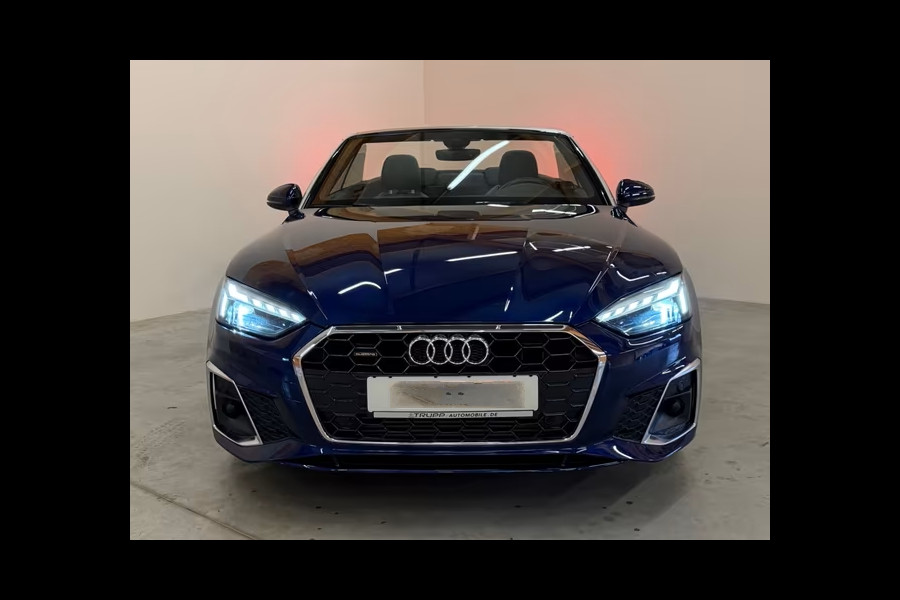 Audi A5 Cabriolet 45 TFSI Quattro S-LINE ** LED, LEDER, VIRTUAL, NEKVERW, ACC, KEYLESS, 20-inch LMV ** UNFALLFREI - AUDI ONDERH ** ** INFORMEER OOK NAAR ONZE AANTREKKELIJKE FINANCIAL-LEASE TARIEVEN **