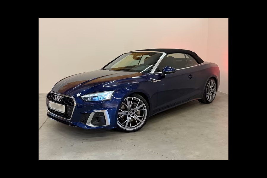 Audi A5 Cabriolet 45 TFSI Quattro S-LINE ** LED, LEDER, VIRTUAL, NEKVERW, ACC, KEYLESS, 20-inch LMV ** UNFALLFREI - AUDI ONDERH ** ** INFORMEER OOK NAAR ONZE AANTREKKELIJKE FINANCIAL-LEASE TARIEVEN **