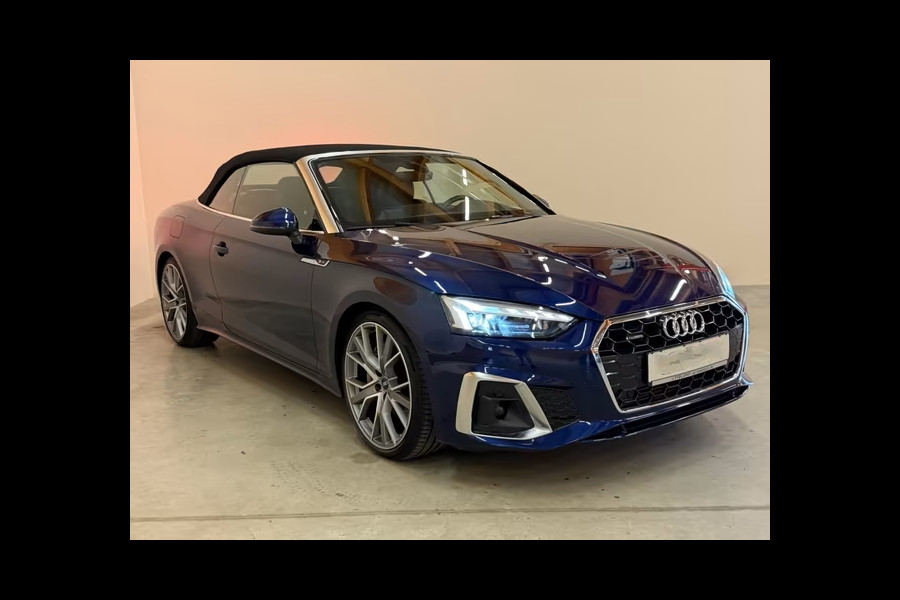 Audi A5 Cabriolet 45 TFSI Quattro S-LINE ** LED, LEDER, VIRTUAL, NEKVERW, ACC, KEYLESS, 20-inch LMV ** UNFALLFREI - AUDI ONDERH ** ** INFORMEER OOK NAAR ONZE AANTREKKELIJKE FINANCIAL-LEASE TARIEVEN **