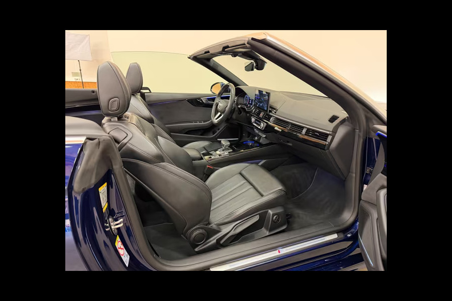 Audi A5 Cabriolet 45 TFSI Quattro S-LINE ** LED, LEDER, VIRTUAL, NEKVERW, ACC, KEYLESS, 20-inch LMV ** UNFALLFREI - AUDI ONDERH ** ** INFORMEER OOK NAAR ONZE AANTREKKELIJKE FINANCIAL-LEASE TARIEVEN **